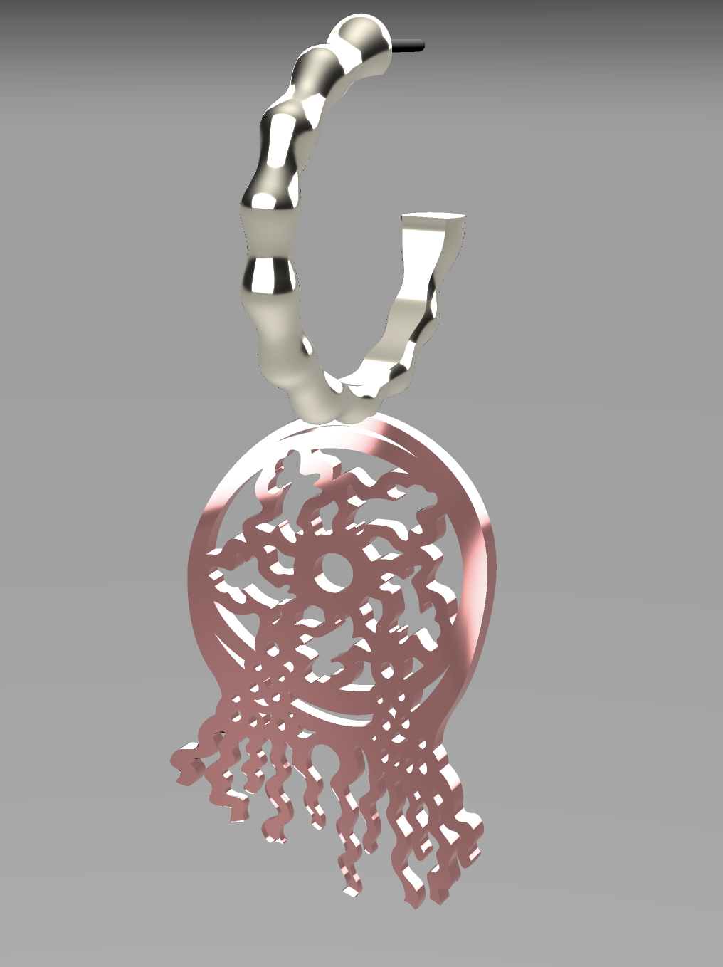 Puppy earring design