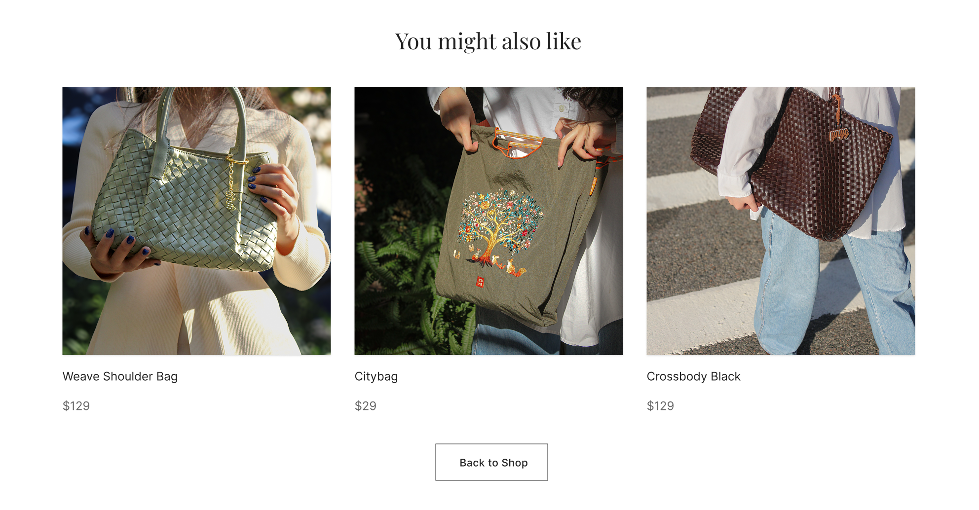 Product recommendation design