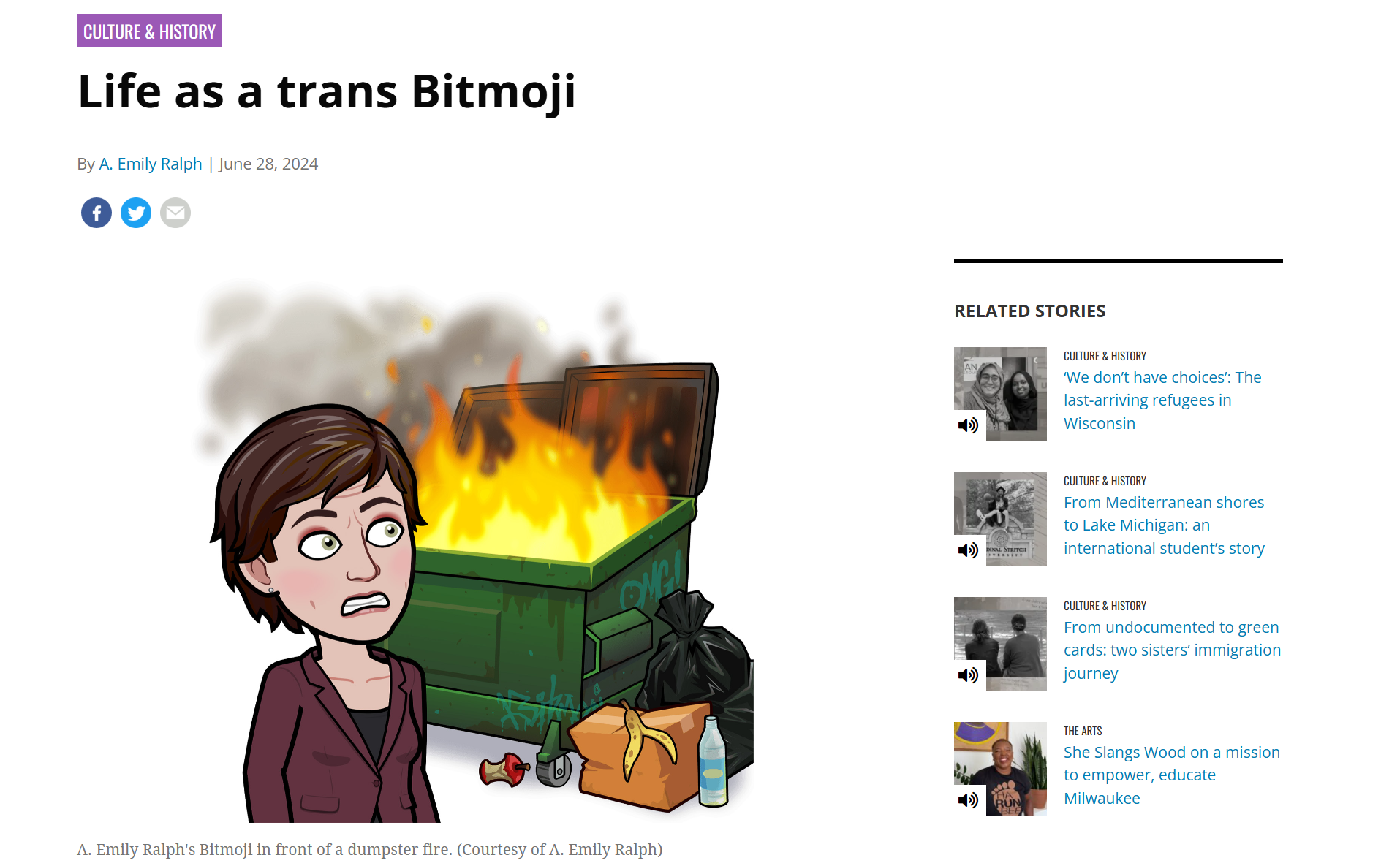 Life as a Trans Bitmoji