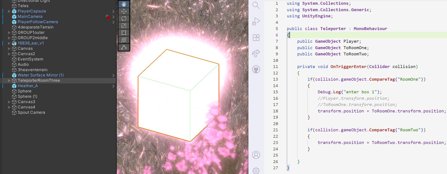 Teleportation interaction and code