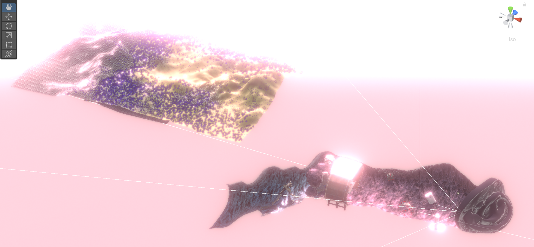 ExplorEAR Unity scene overview